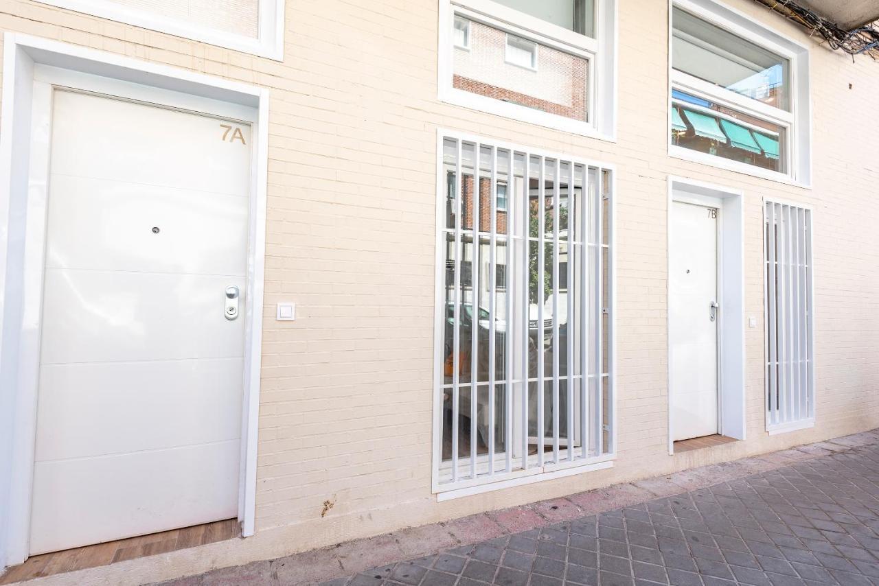 New 1 Min Metro, Cozy 1 Bed Close To Downtown, Wifi A Madrid Eksteriør billede